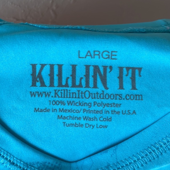 Killin’ It woman’s fishing shirt - Picture 2 of 6